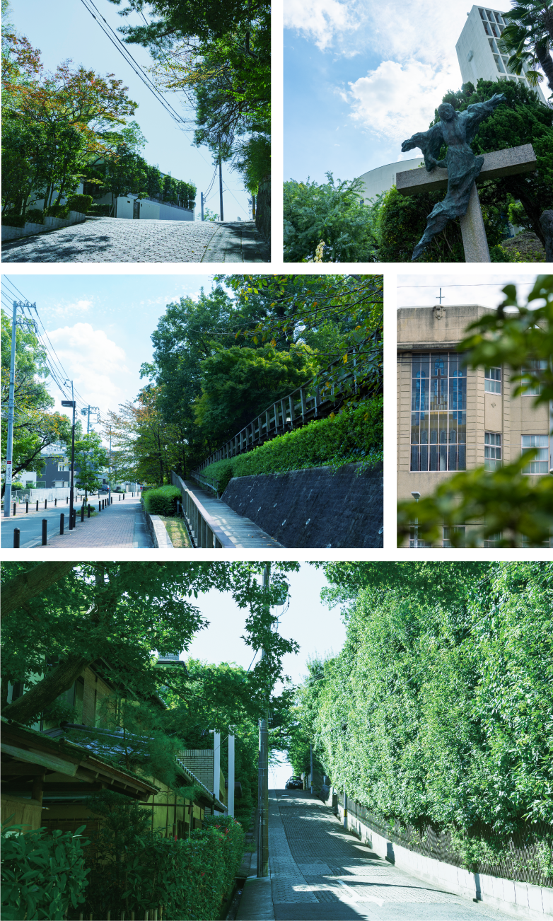 南山 ロケーション