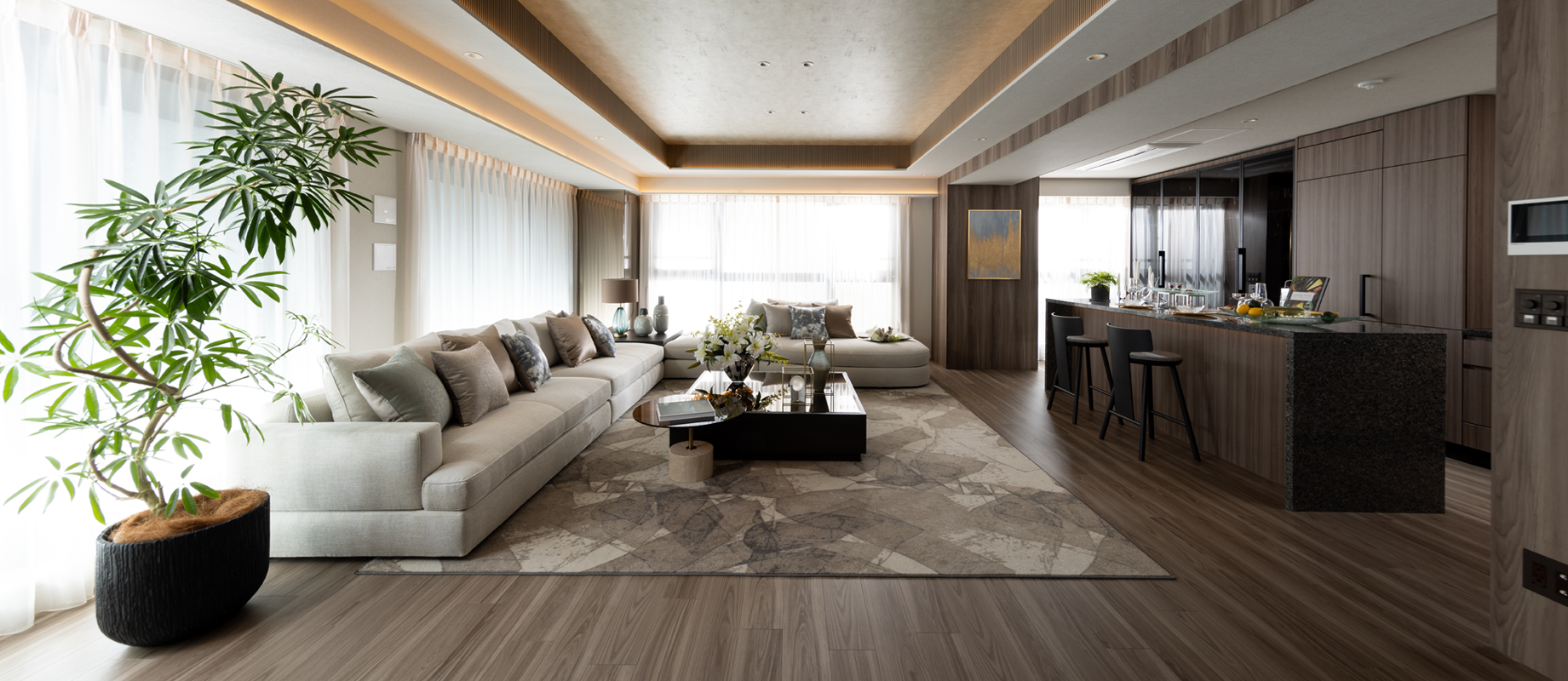 MODEL ROOM Gtype | LIVING DINING